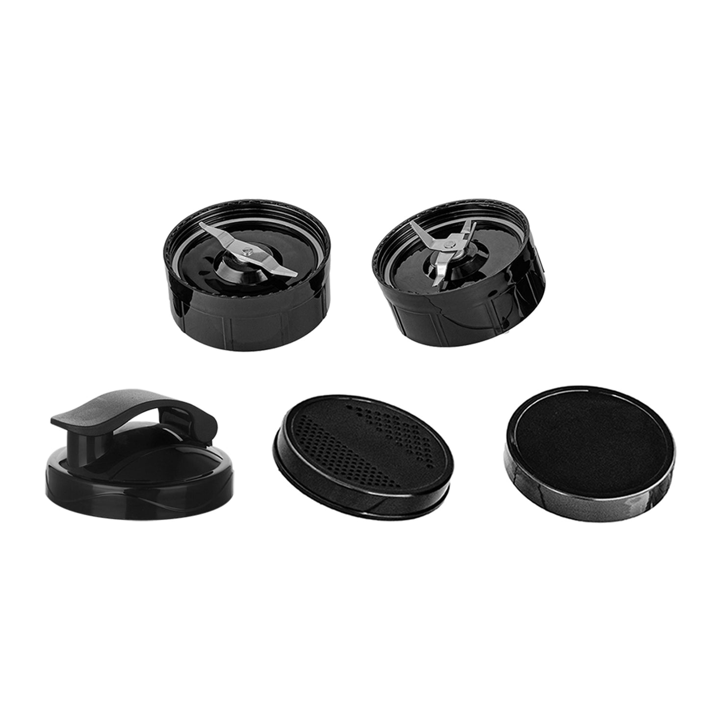 Licuadora Eléctrica Procesador de Alimentos Potente 500W Función Pulso Cierre de Seguridad Vasos Multipropósito Cuchilla Removible Apta para Hielo y Lavavajillas LIC3658AB Timco