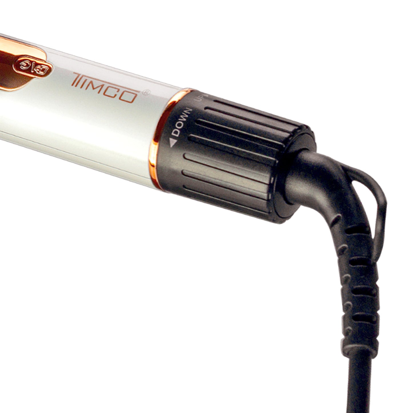 Tenaza Rizadora Extra Larga de Cabello 22 cm Gold Radiance 19 mm Timco TRX-19