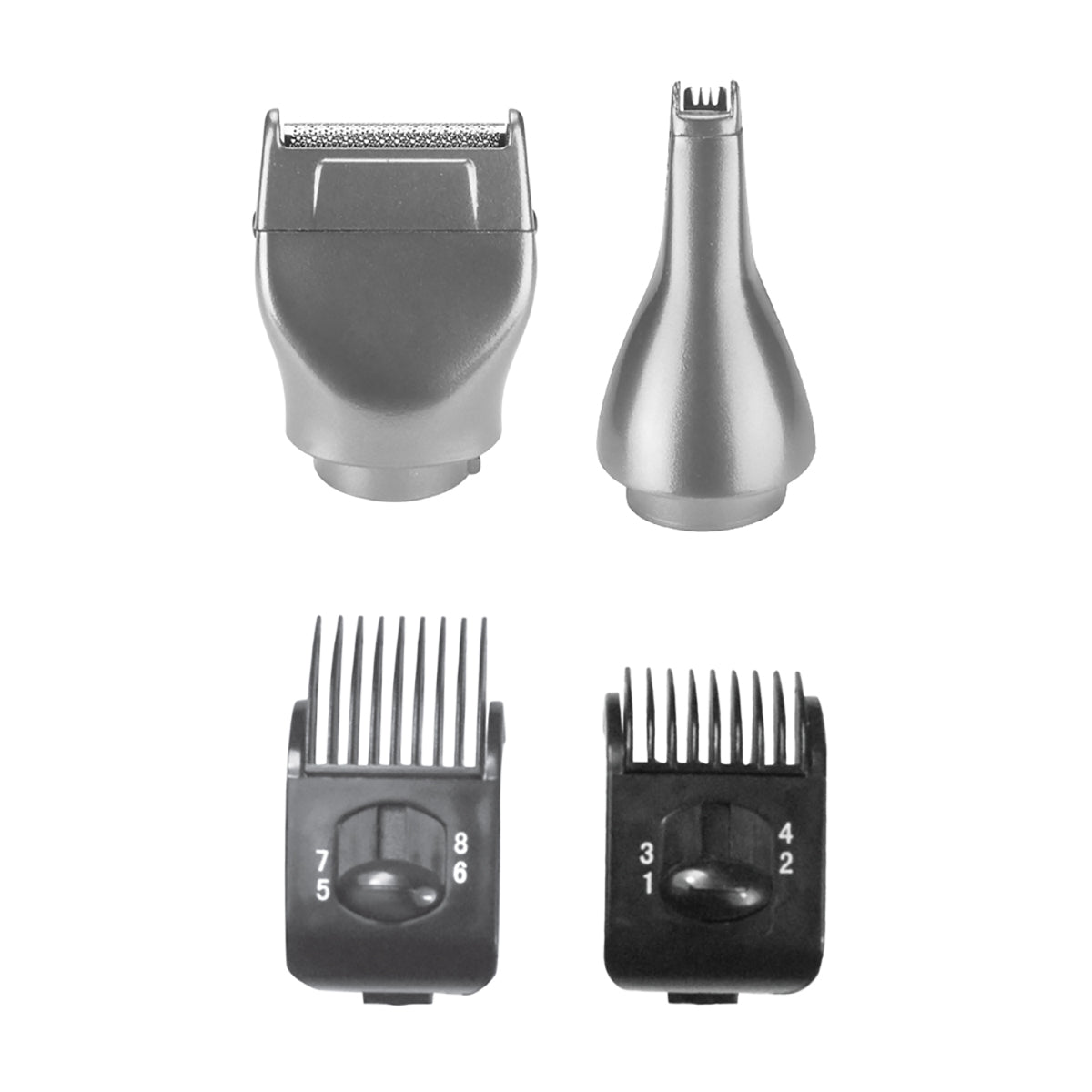 Rasuradora Terminadora Afeitadora Rostro 5 en 1 Peine Guia de Aumento Timco X-48