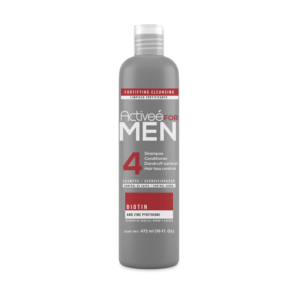 Shampoo y Acondicionador Anti Caspa y Anti Caida 4 en 1 Activee Men