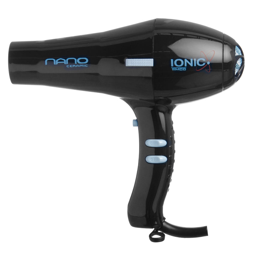 Secadora de Cabello Profesional con Iones Cerámica 2 Boquillas Timco NAN-I