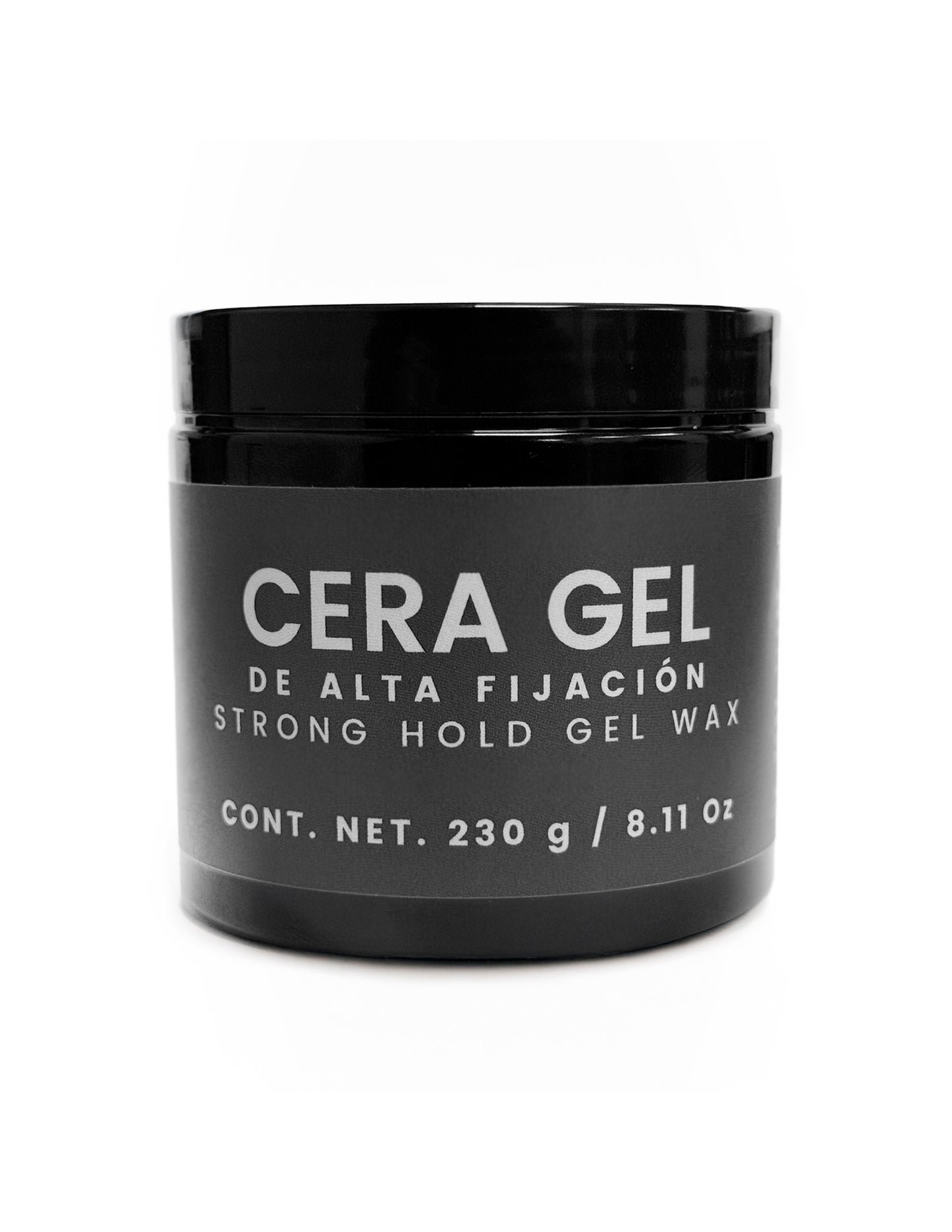 Cera Gel para Cabello Hombre Fijación Alta con Acabado de Gel Hidratante Sin Petrolatos El Bárbaro 230g