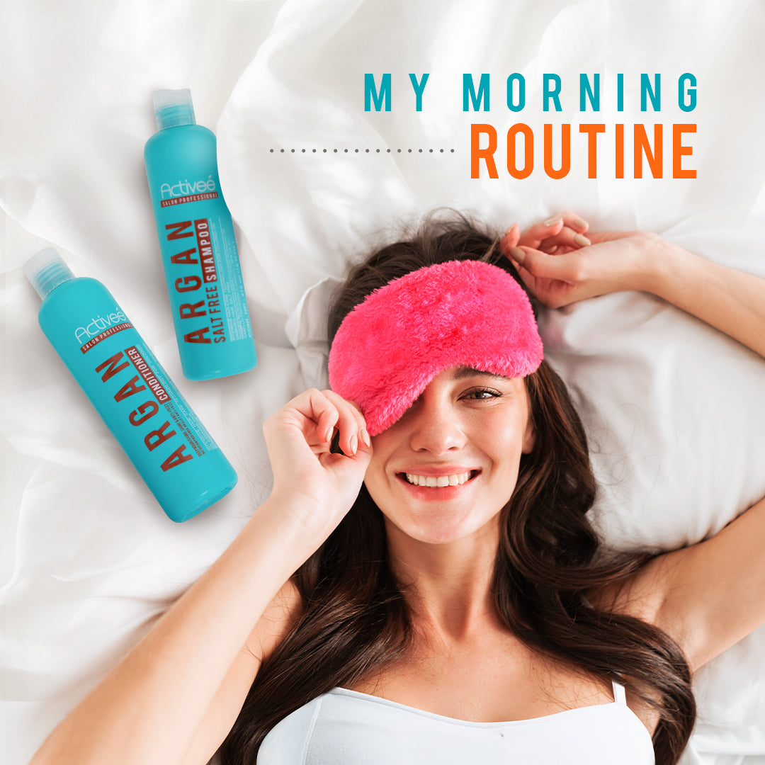 Acondicionador Activee Professional Argan  Tecnologia para cuidado Intensivo de Cabello Teñido o Dañado Libre de Sal
