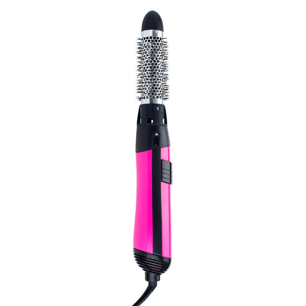Cepillo de Aire Electrico de Cabello 3 en 1 Cabezales Intercambiables Alisador Voluminizador Timco AJ-400B