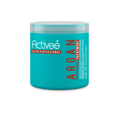 Tratamiento Capilar Activee Professional Argan Tecnologia para cuidado Intensivo de Cabello Teñido o Dañado Libre de Sal
