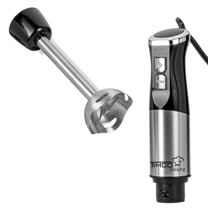 Batidora de Inmersión Licuadora de Mano Acero Inoxidable Timco BAT1409B