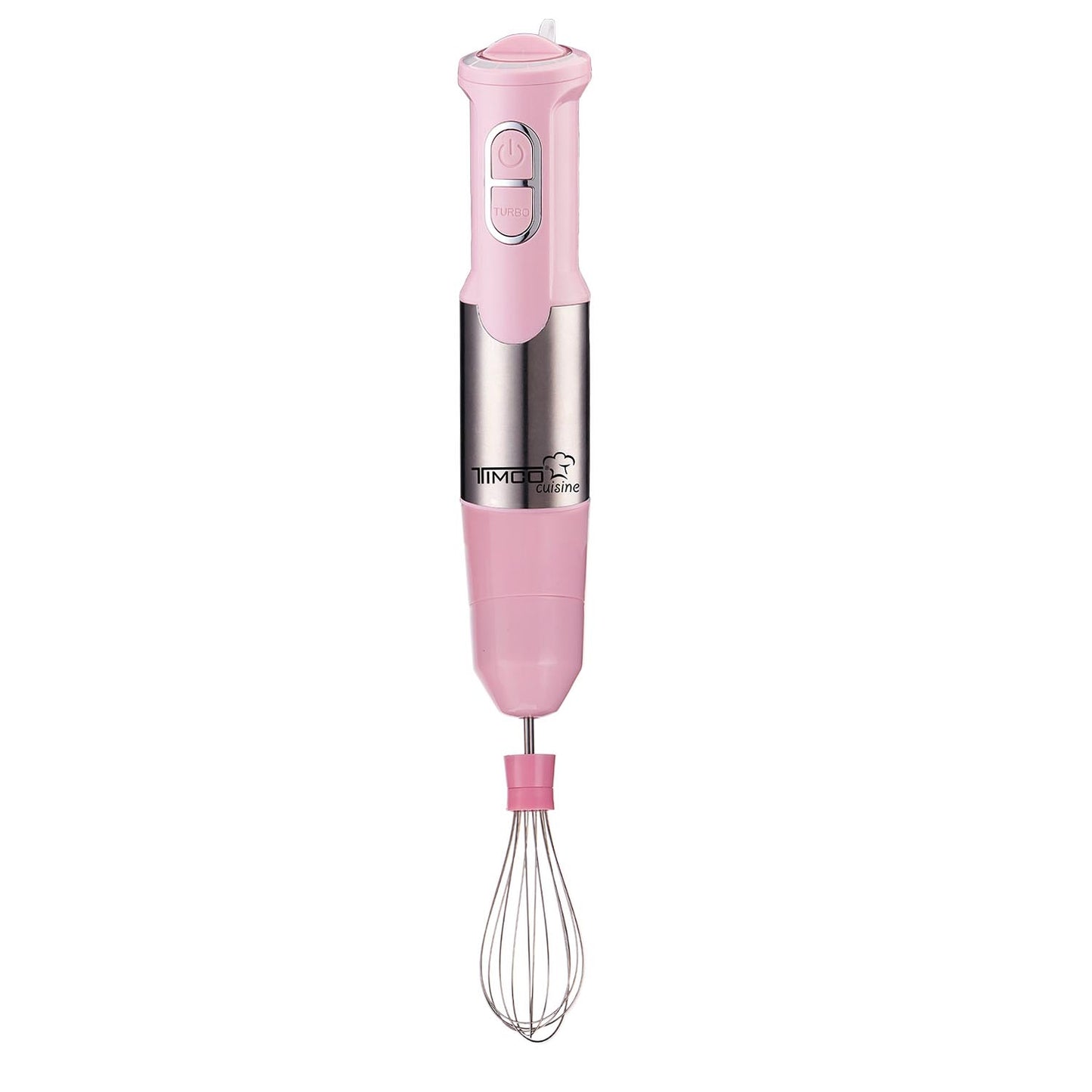Batidora Multifuncional de Inmersion 4 en 1 Licuadora de Mano Acero Inoxidable Timco BAT2203 R