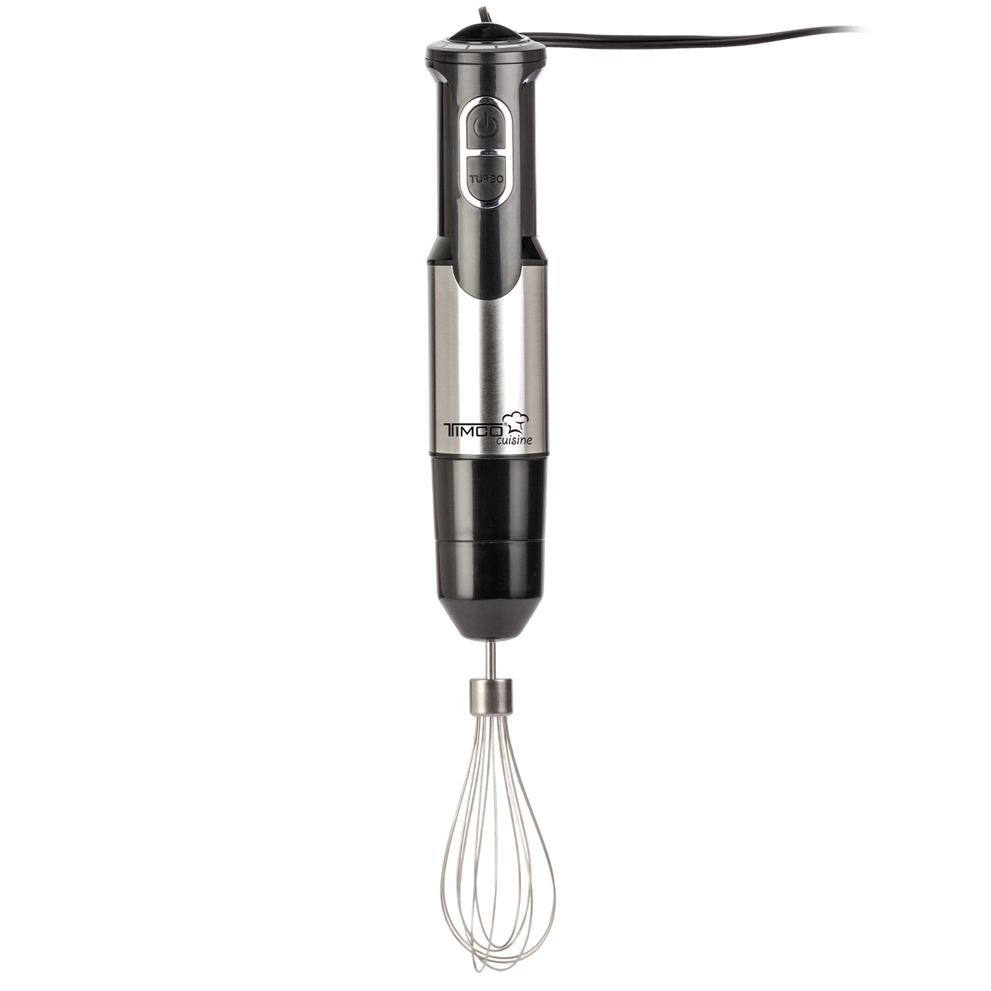 Batidora Multifuncional de Inmersion 4 en 1 Licuadora de Mano Acero Inoxidable Timco BAT2203