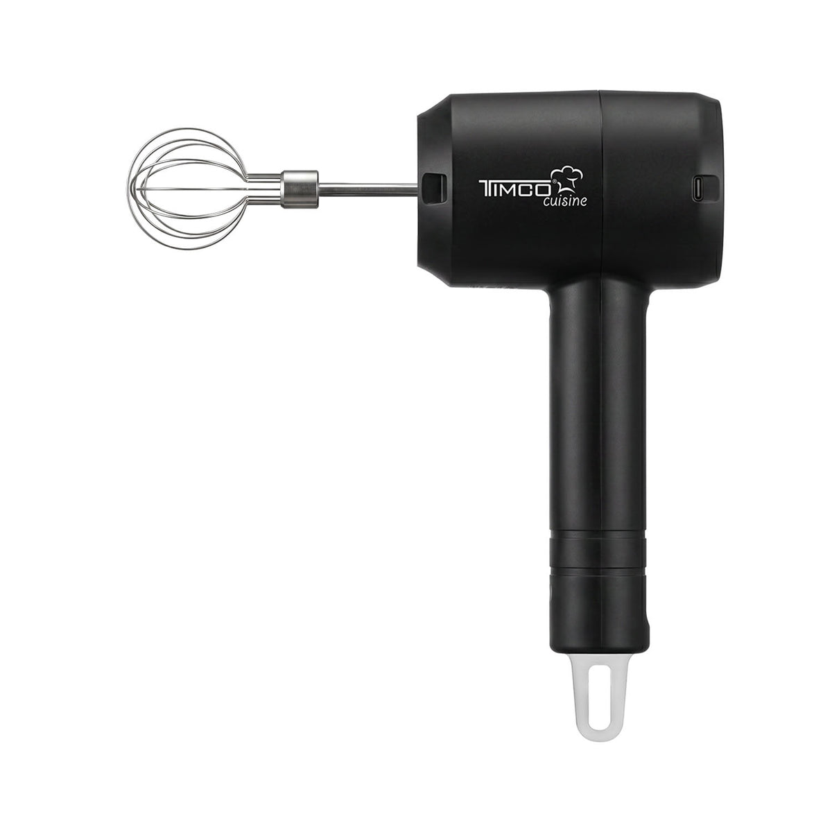 Batidora Eléctrica Inalambrica Timco 3 en 1 Recargable USB-C con Picadora de Alimentos Batidor de Huevos Mezcladora BAT301S