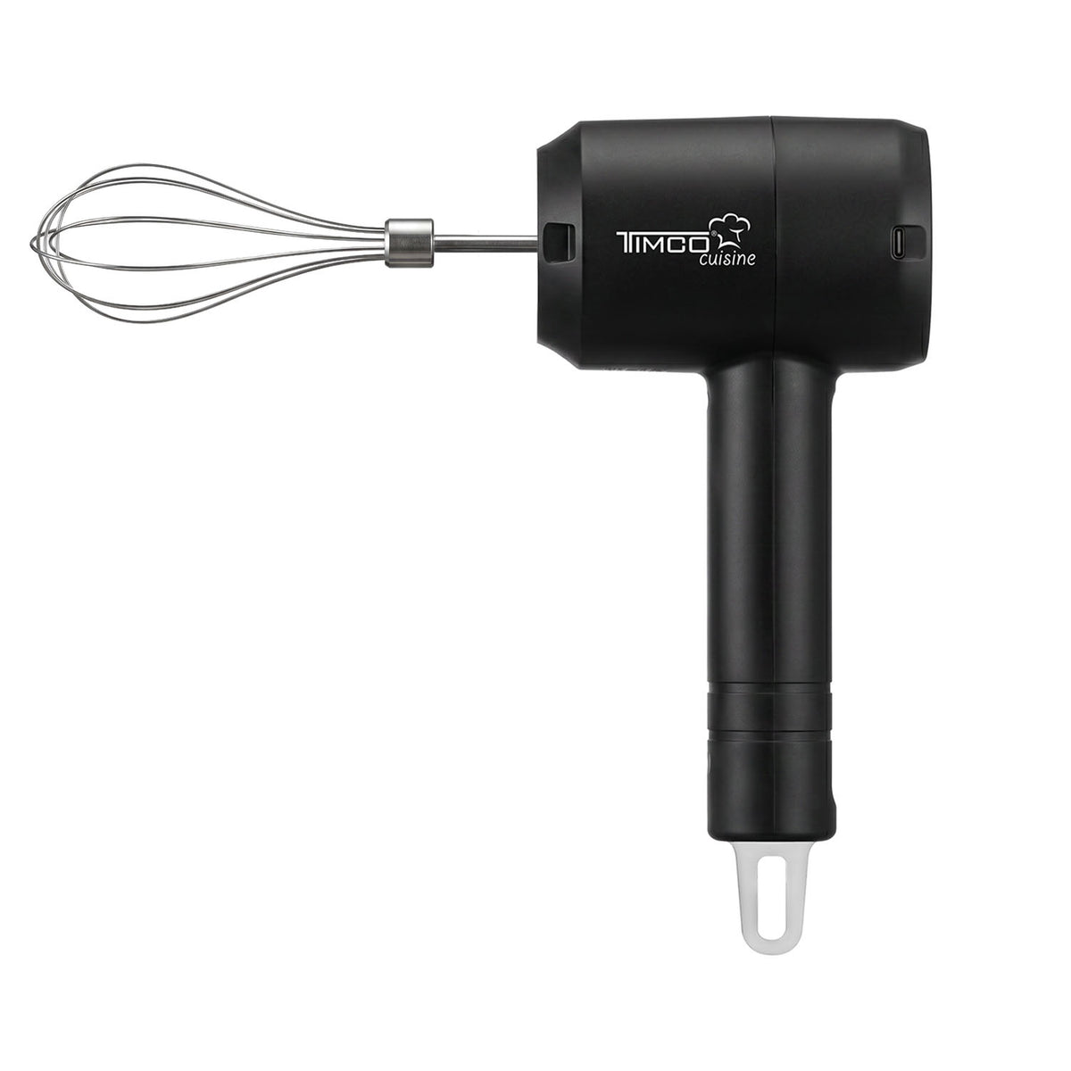Batidora Eléctrica Inalambrica Timco 3 en 1 Recargable USB-C con Picadora de Alimentos Batidor de Huevos Mezcladora BAT301S