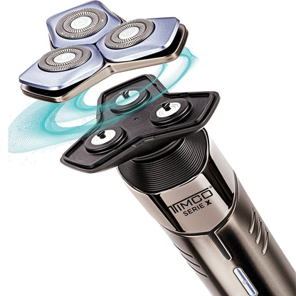 Rasuradora Electrica Recargable 4 en 1 Resistente al agua IPX7 Uso Humedo o Seco Timco BSK311