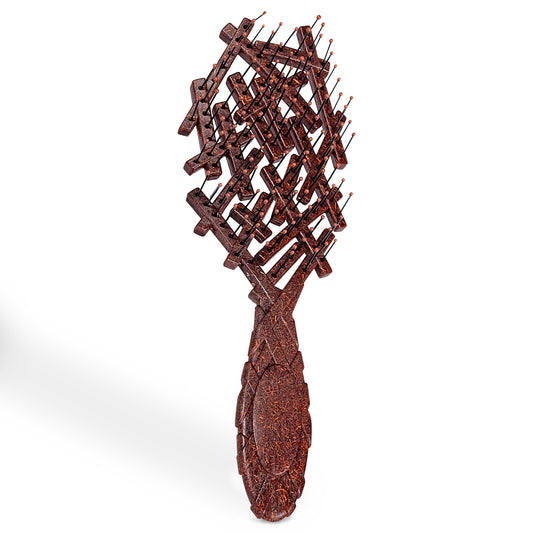 Cepillo de Cabello Ecologico Coco Cerdas Anti-Enredos Amigable con el Medio Ambiente Timco COCO5448