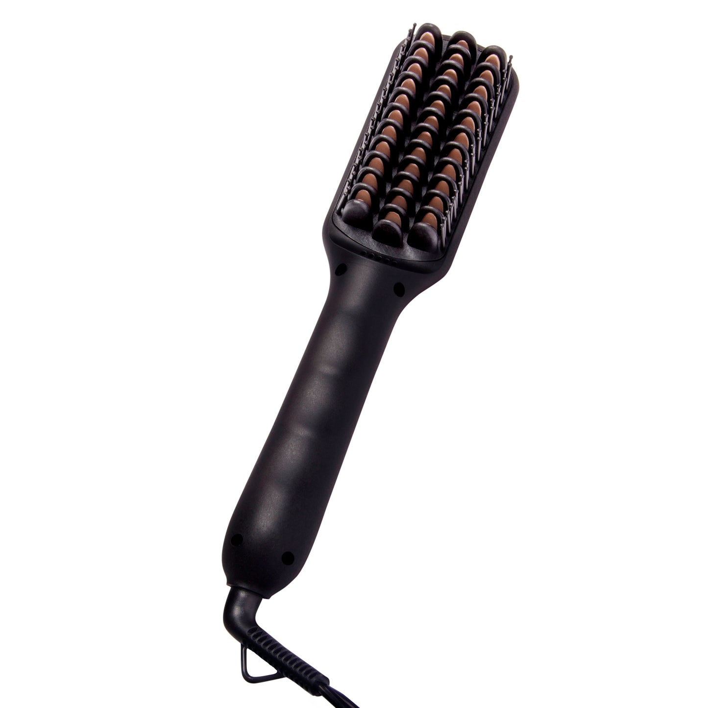 Cepillo Alaciador Electrico de Cabello Gold Rose Generador De Iones Timco CE-003