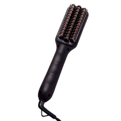 Cepillo Alaciador Electrico de Cabello Gold Rose Generador De Iones Timco CE-003