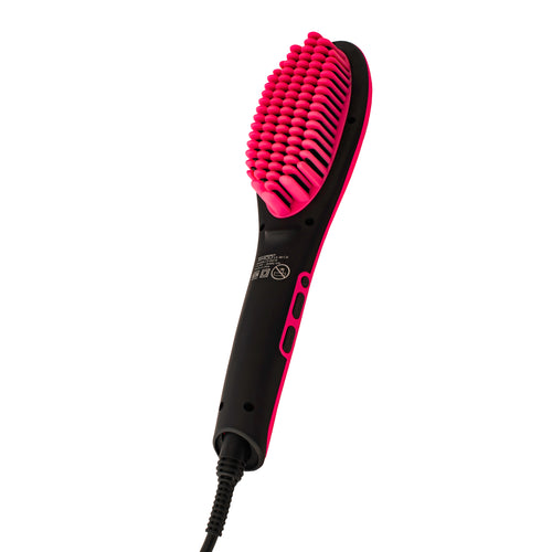 Cepillo Alaciador Electrico de Cabello Ceramica Generador De Iones Timco CE-002R