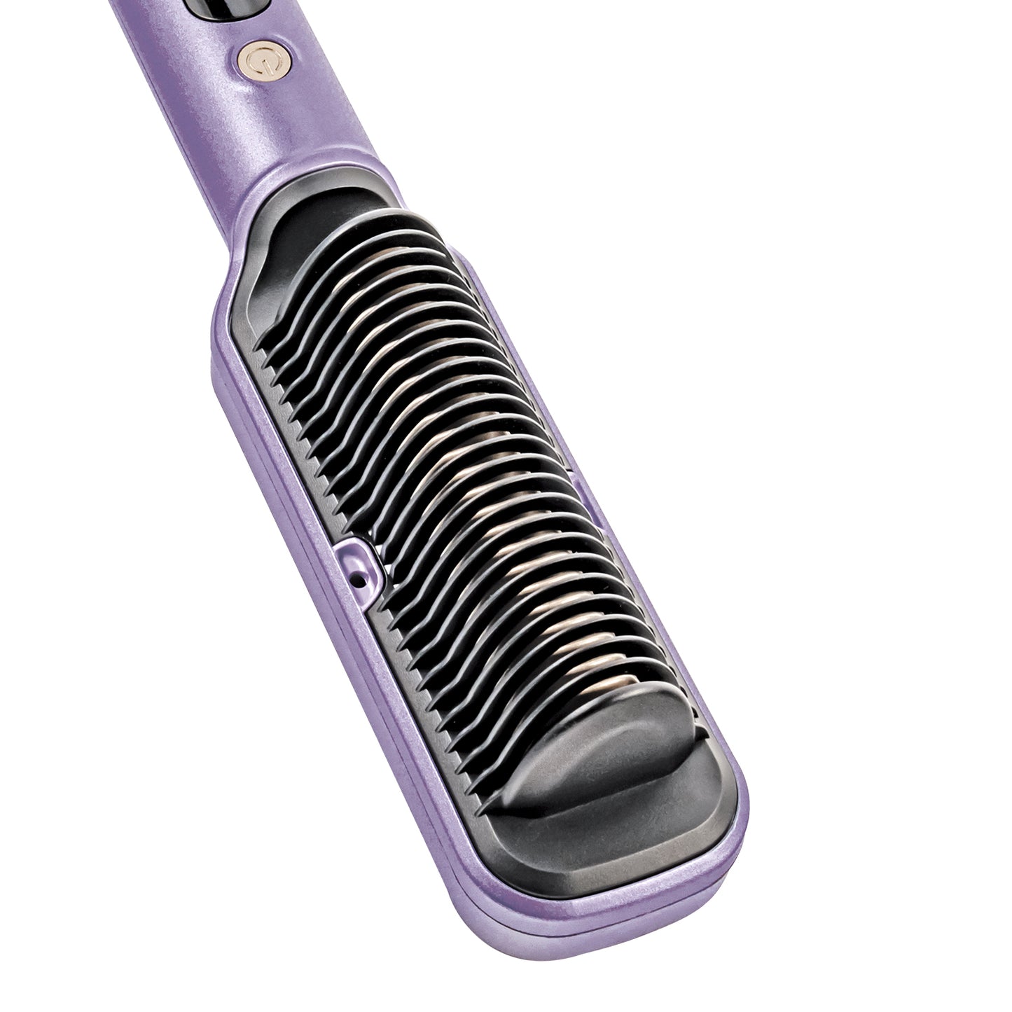 Cepillo Alaciador Electrico de Cabello Con Espejo Doble Tipo de Cerdas Timco CE681