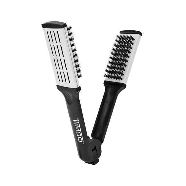 Cepillo de Cabello Alisador Térmico Alaciador Multifuncional Con Ceramica Timco CPT