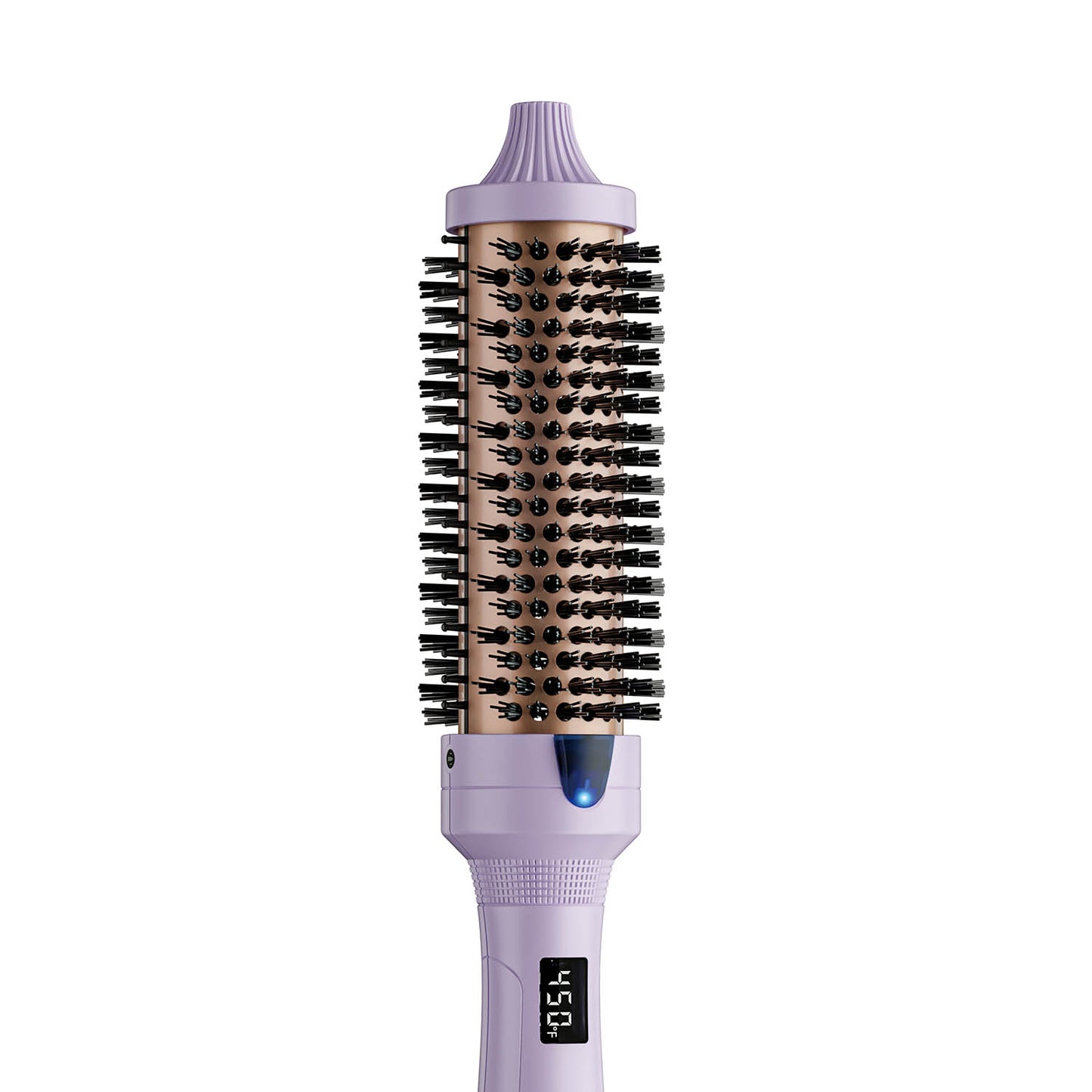 Cepillo Térmico 2 en 1 Alaciador y Rizador Iones Negativos Ceramica Turmalina, 100‑230°C Pantalla LED CEQY‑2066 Timco