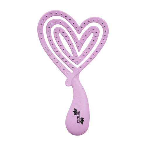 Cepillo Desenredante ECO Sweet Love TIMCO Antitirones, Flexible Ecológico SFP Cerdas Suaves para Cabello Rizado Lacio ECO-5468M