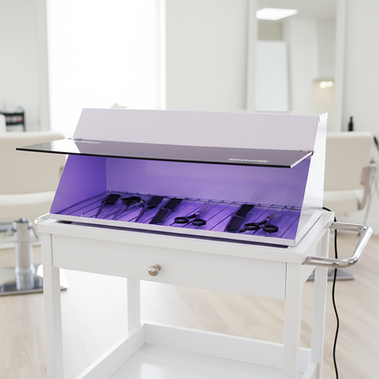 Esterilizador Luz Ultravioleta Lampara UV Elimina Bacterias Spa Barberia Estetica Timco EST