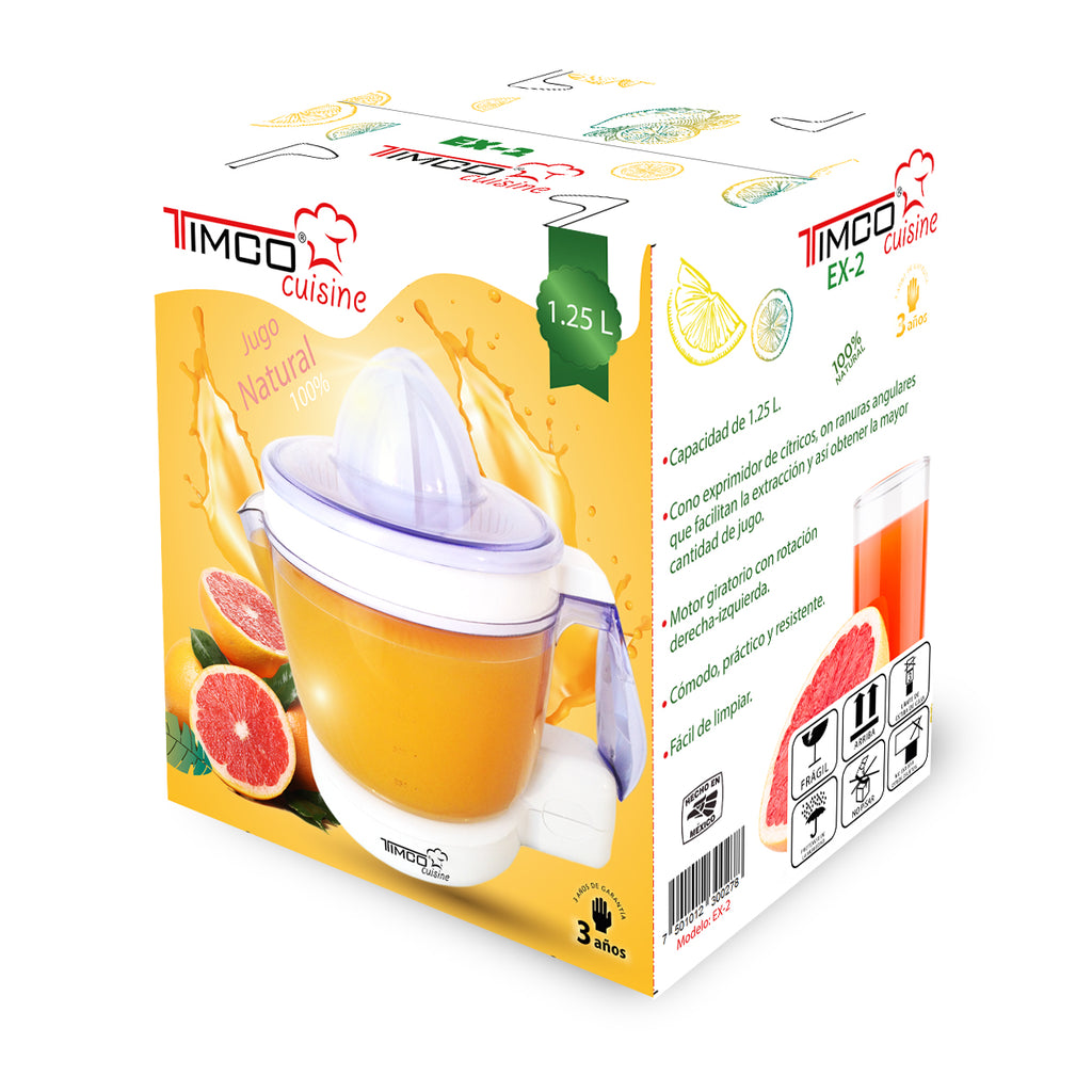Exprimidor Eléctrico de Citricos Capacidad L Jugos Timco EX2