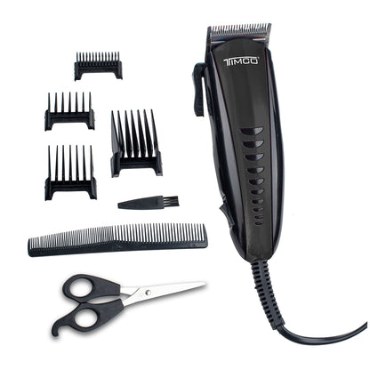 Maquina de Corte Cabello Barba Eléctrica Clipper Trimmer Peines Guia de Aumento Timco HC-202 N