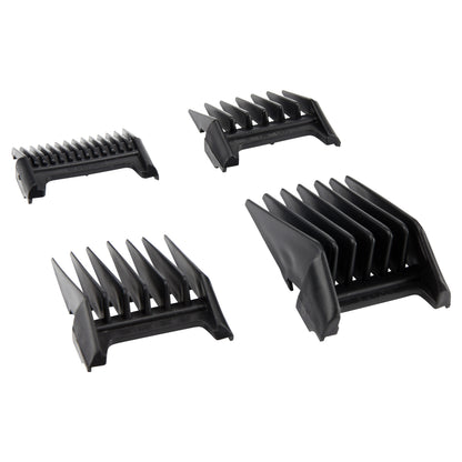 Maquina de Corte Cabello Barba Eléctrica Clipper Trimmer Peines Guia de Aumento Timco HC-202 N