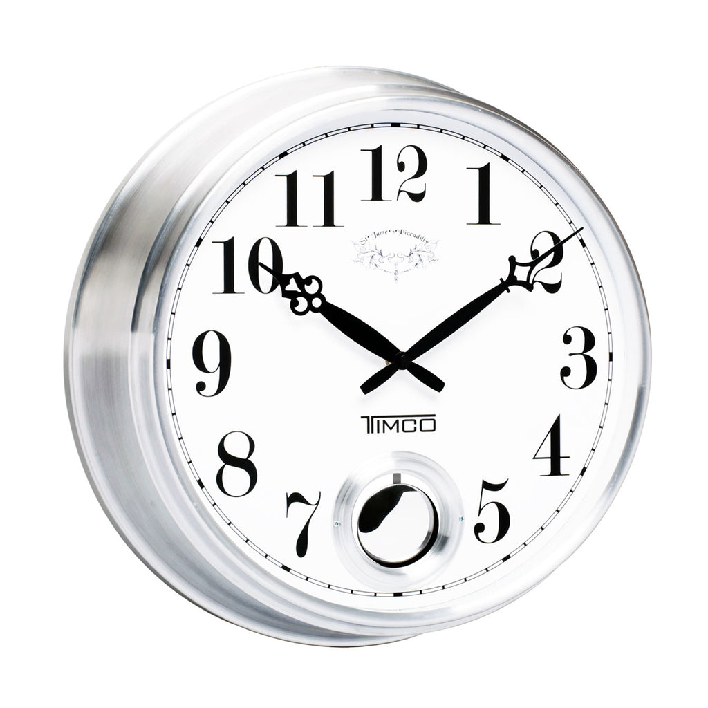 Reloj de Pared con Movimiento Pendular HYW170