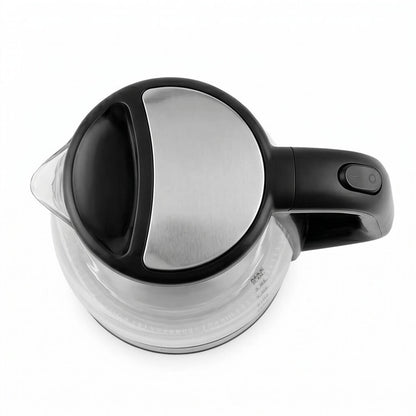 Tetera Electrica TIMCO JE901 Jarra de Vidrio Capacidad 2 L 1100W Potencia Apagado Automático