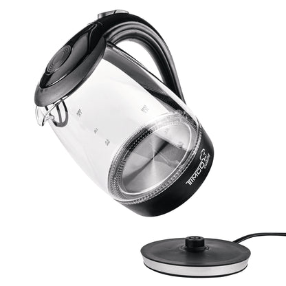 Jarra Eléctrica de Vidrio Tetera Hervidor de Agua Timco JE-V02N