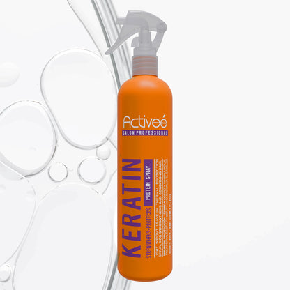 Proteina Capilar Activeé Professional KeratineTecnologia para cuidado Intensivo de Cabello Quimicamente tratado Libre de Sal