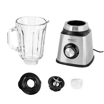 Licuadora Eléctrica 1.5L De Vidrio Pica Hielo 400W + Función Pulsar LICX914 Timco