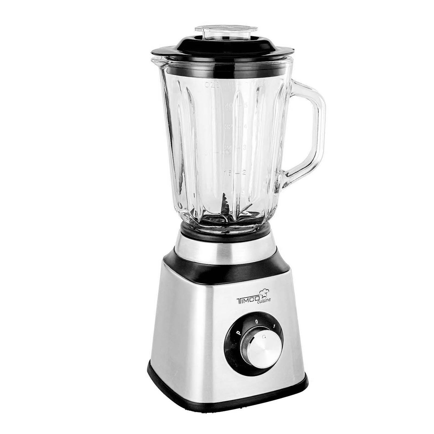 Licuadora Eléctrica 1.5L De Vidrio Pica Hielo 400W + Función Pulsar LICX914 Timco