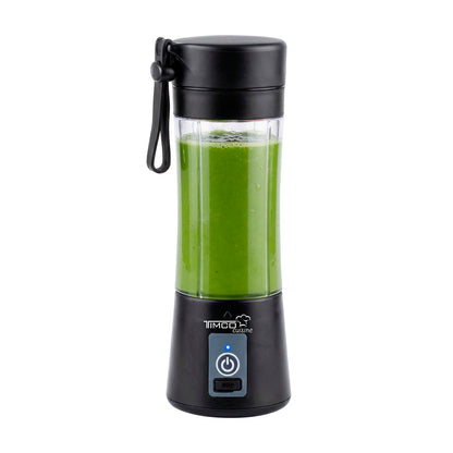 Licuadora Portatil TIMCO LICMDL09 Inalambrica 380 ml 6 Cuchillas Carga USB y Base Antideslizante