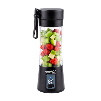 Licuadora Portatil TIMCO LICMDL09 Inalambrica 380 ml 6 Cuchillas Carga USB y Base Antideslizante