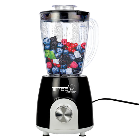Licuadora Vaso de Plástico 1.4 L 3 Velocidades Libre de BPA Timco LICX803