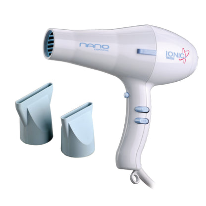 Secadora de Cabello Profesional con Iones Cerámica 2 Boquillas Timco NAN-IB