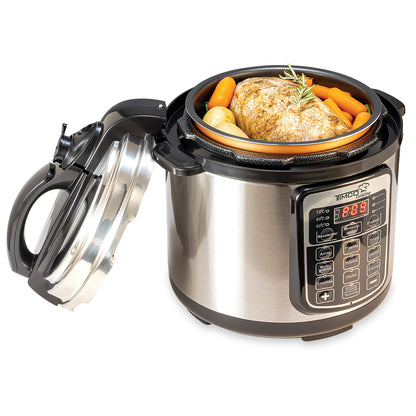 Olla Eléctrica Presión Express Instant 5L con 9 Funciones Timco OLLAH401D