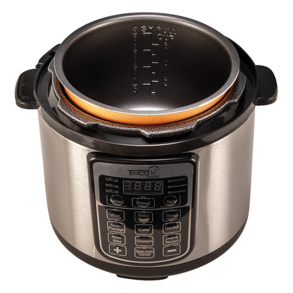 Olla Eléctrica Presión Express Instant 5L con 9 Funciones Timco OLLAH401D