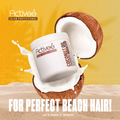 Tratamiento Capilar Activee Professional Coconut Oil Tecnologia para cuidado Cabello con Perdida de Color Quebradizo y con Frizz Libre de Sal
