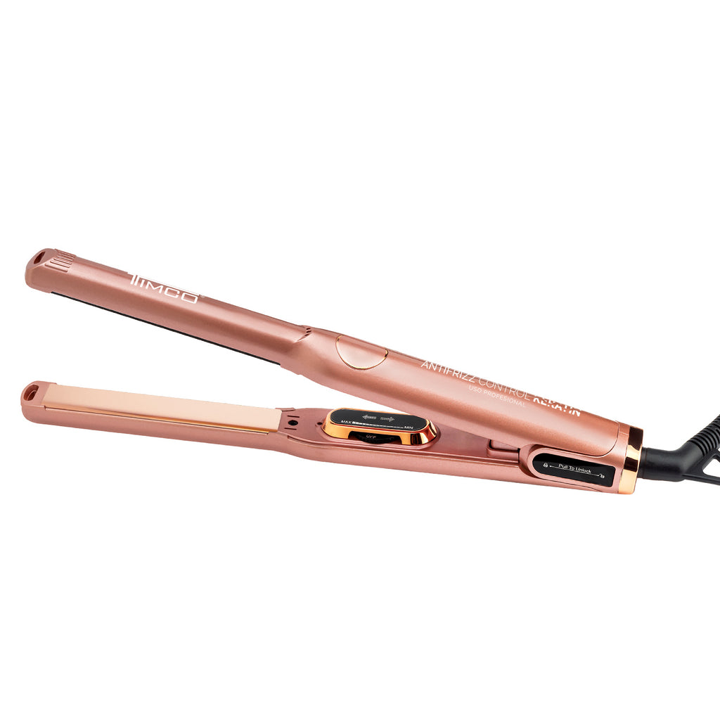 Plancha para Cabello Corto Alaciadora de Cabello Placas Titanio de 15 mm Timco P1098