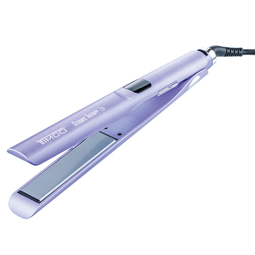 Plancha Alaciadora para Cabello Cerámica + Romero Pantalla LED Control de Temperatura 100°C–230°C Voltaje Dual 100–240V PA2944 Timco