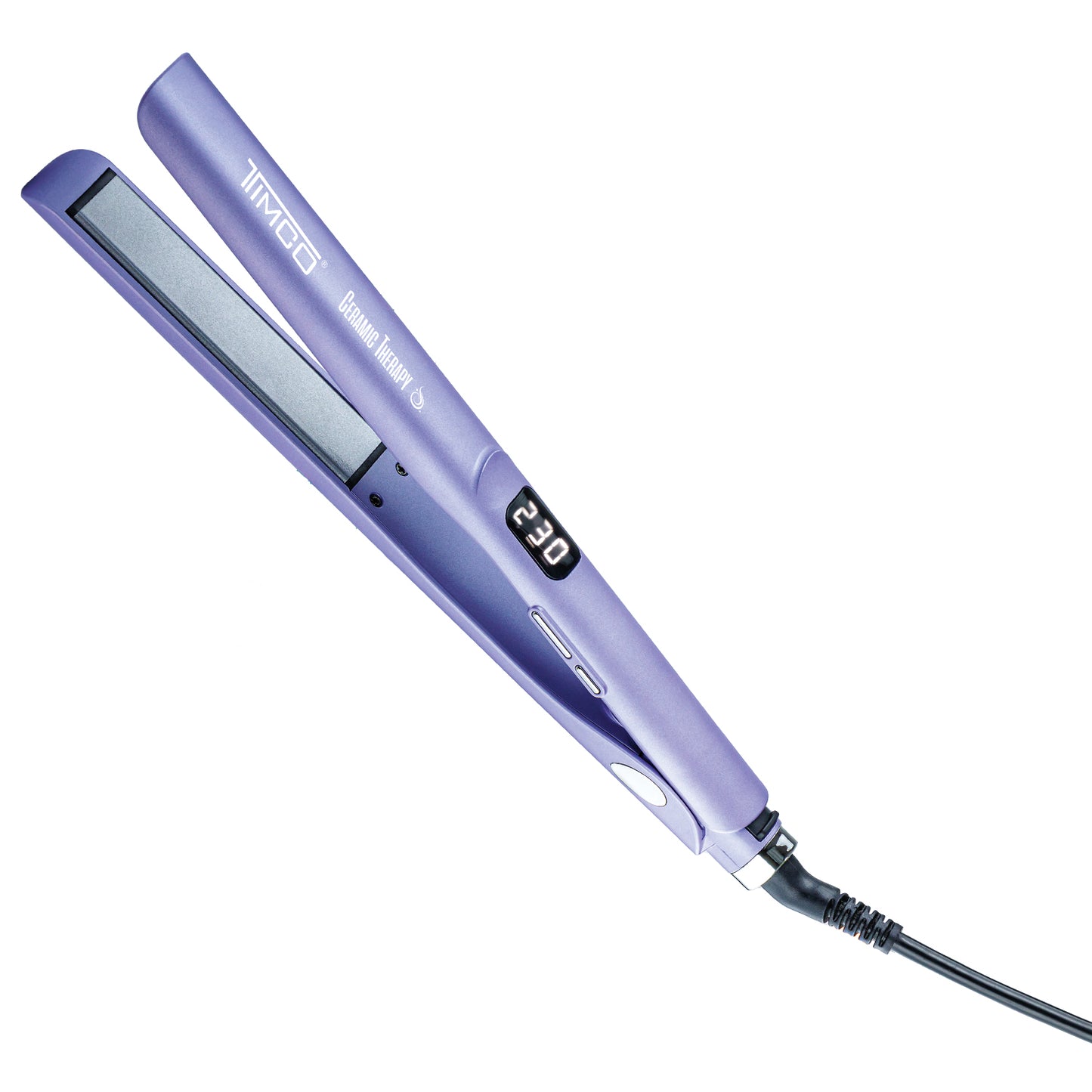 Plancha Alaciadora para Cabello Cerámica + Romero Pantalla LED Control de Temperatura 100°C–230°C Voltaje Dual 100–240V PA2944 Timco