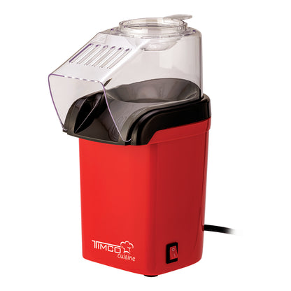 Maquina de Palomitas de Maiz con Tapa Medidora Maquina Palomitero Aire Caliente Automatica Palomera Capacidad de 80g Timco PALO-810