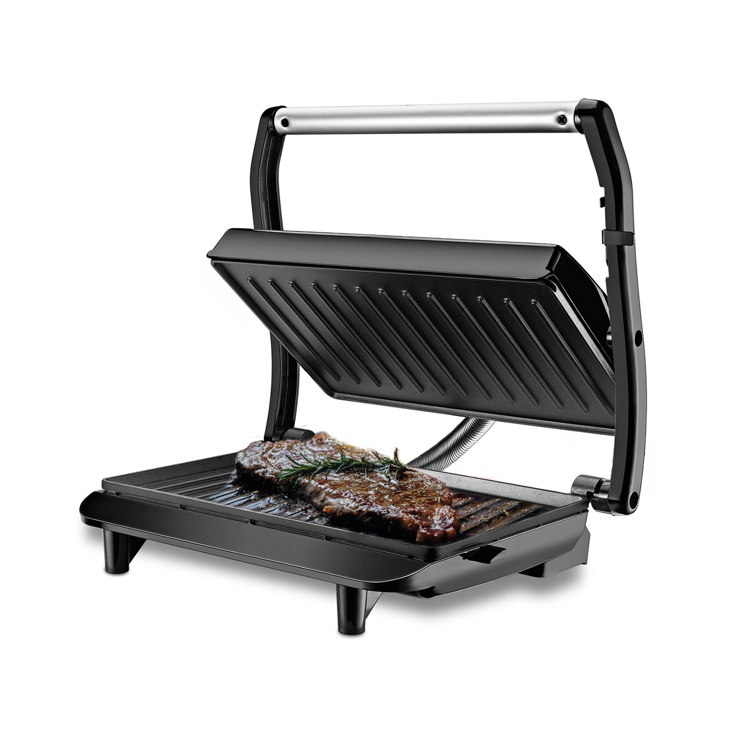 Parrilla Sandwichera Panini Pan Hamburguesa Sandwich Placa Antiadhente Timco PANINID045N