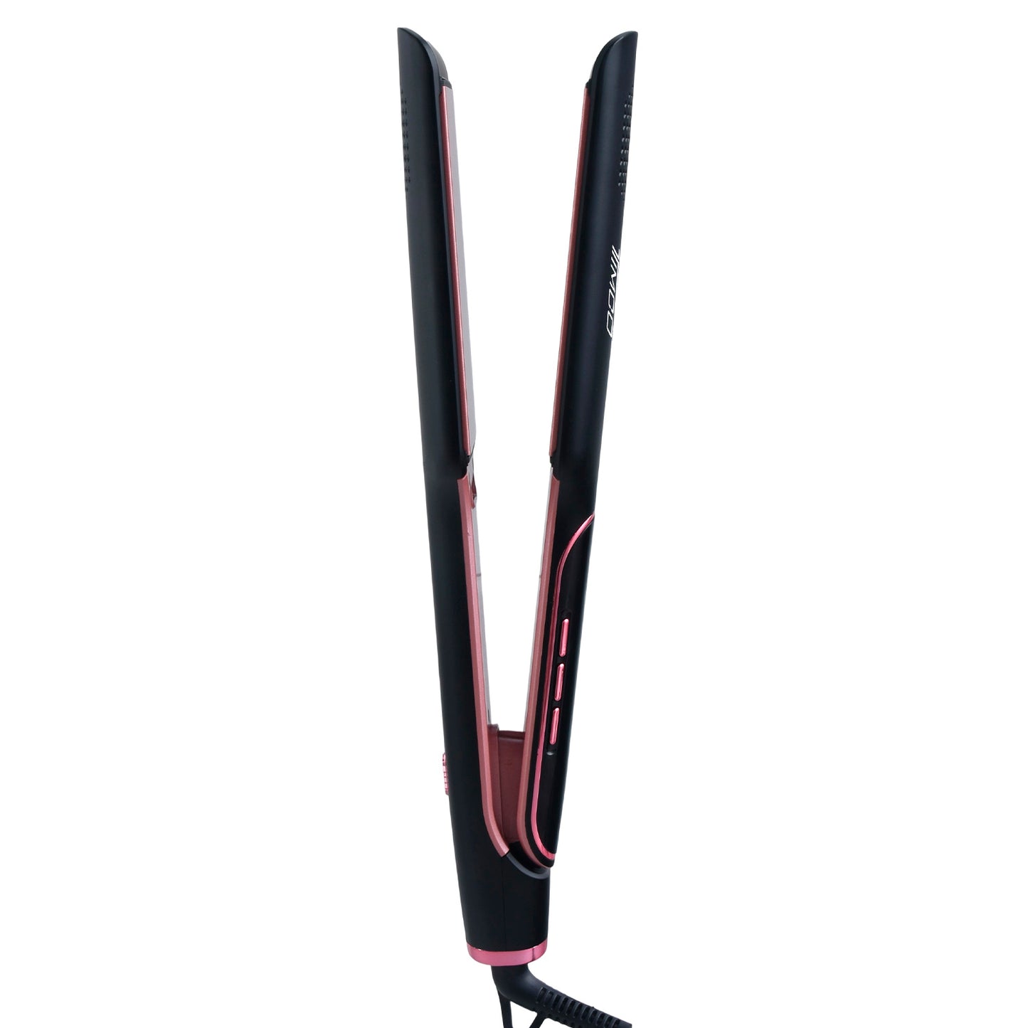 Plancha de Cabello TIMCO Placas de Ceramica Argan Iónica LED Antifrizz PYB1145