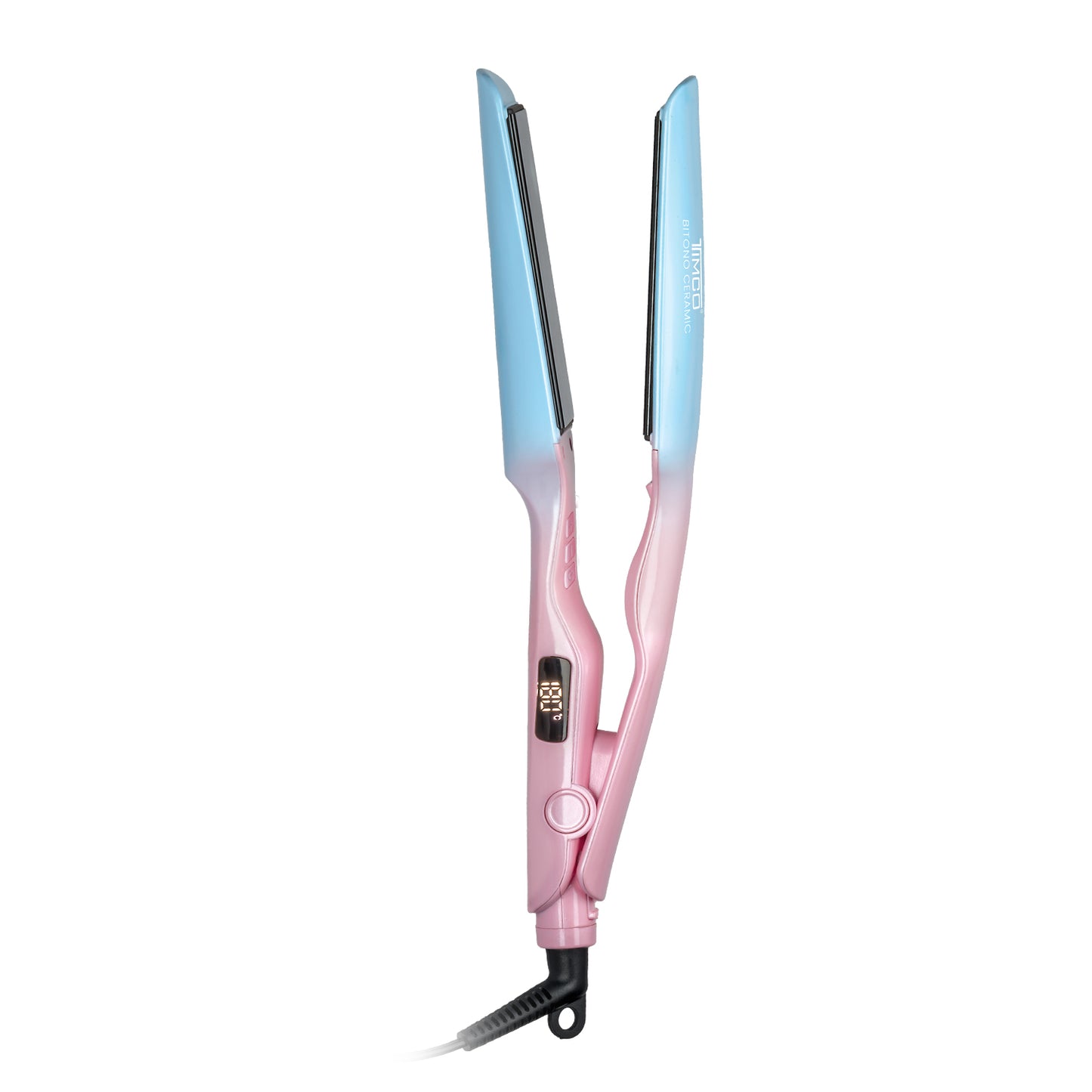 Plancha Alaciadora de Cabello Ceramica Placas 4.5 cm Color Bitono Timco PYB1199