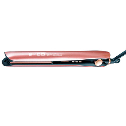 Plancha para Cabello Keratin Cerámica + Iónica Control de Temperatura LED Voltaje Dual Antifrizz Timco PYB1442