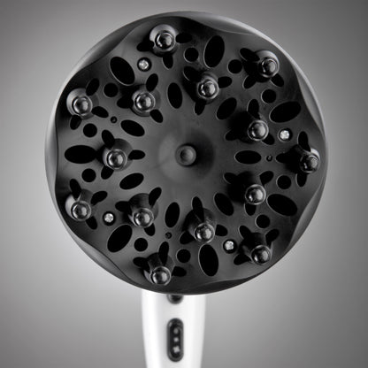 Secadora de Cabello Cerámica Iones con Difusor y Boquilla Timco SIN-2000