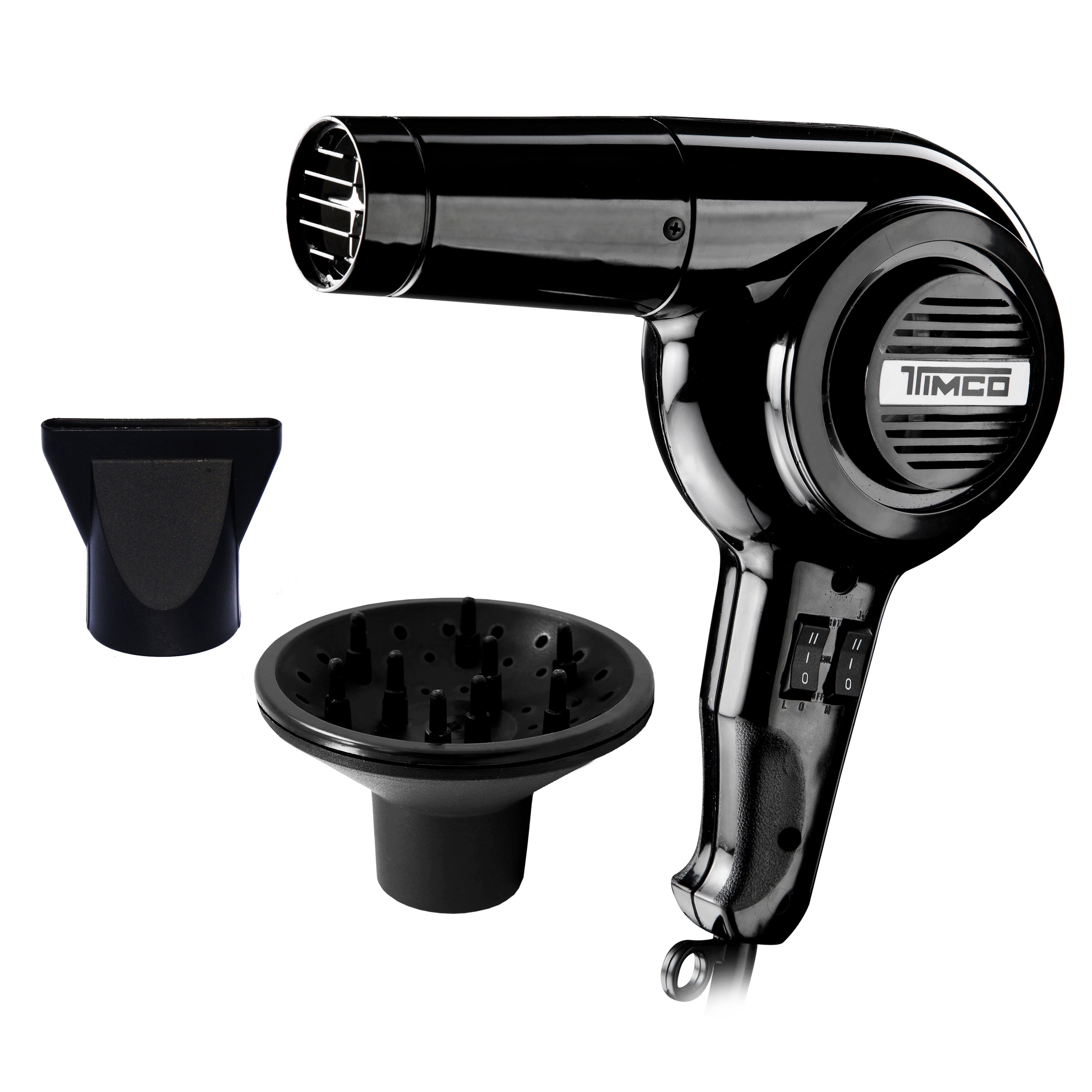 Secadora de Cabello Profesional Estilo Retro con Boquilla y